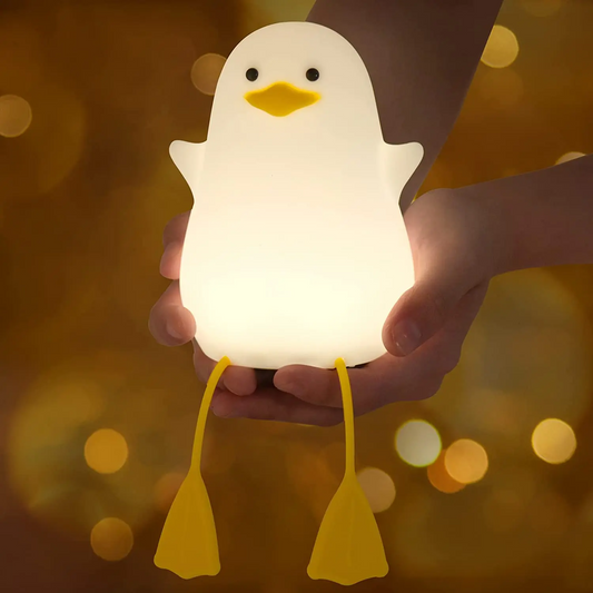 Lámpara LED de noche para niños con forma de Pato 🦆