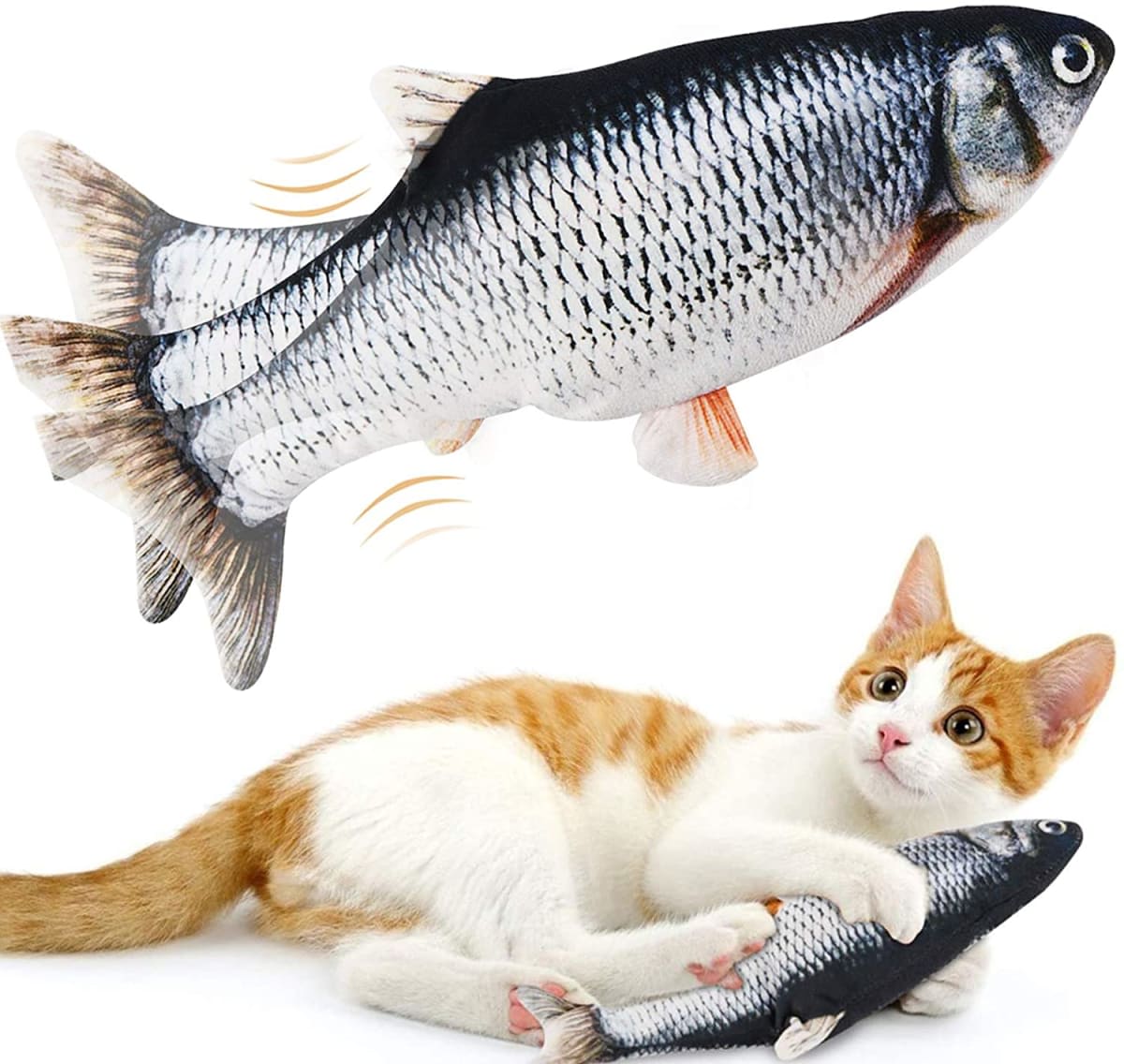 Pez Interactivo Recargable para Gatos